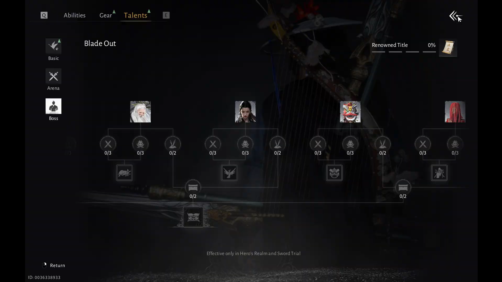 Arena and Boss Talents Guide – Where Winds Meet