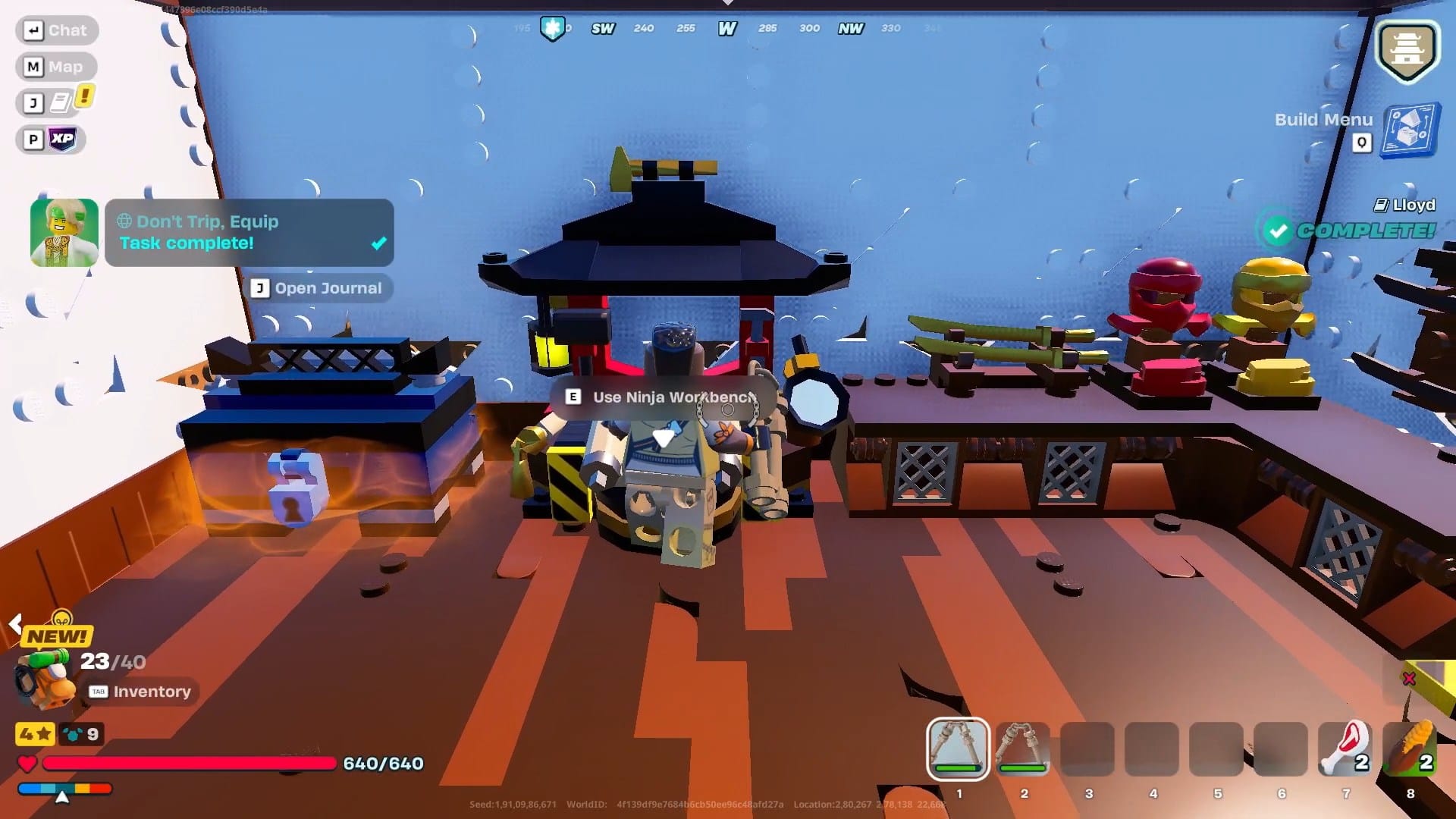 Don't Trip, Equip Walkthrough - Fortnite LEGO Ninjago