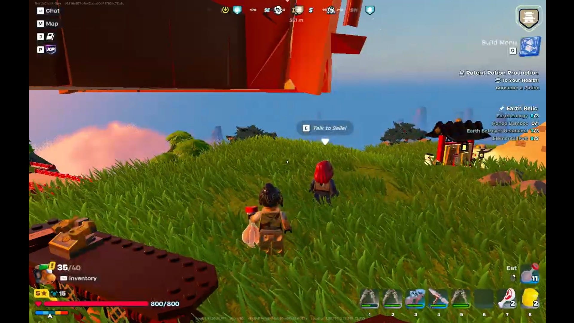 Potent Potion Production & Klom Home Potion - Fortnite LEGO Ninjago