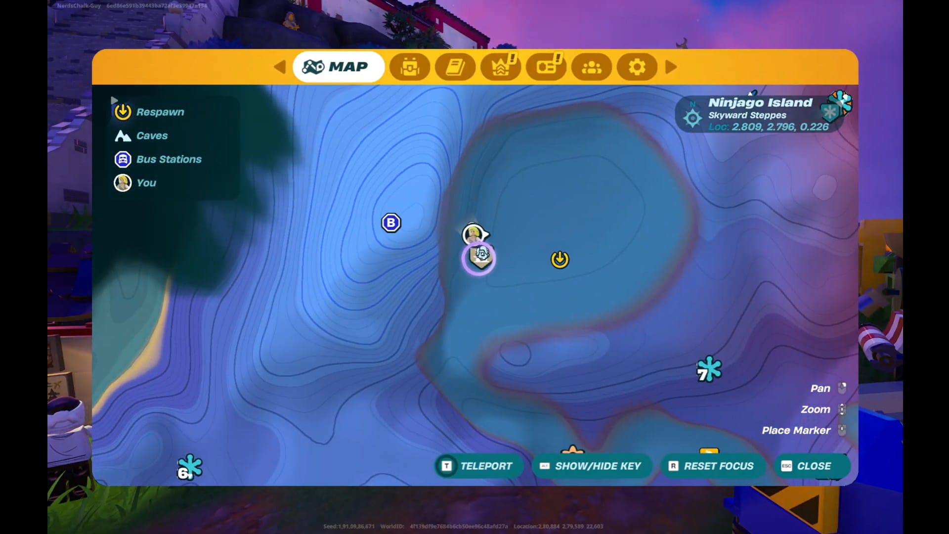 LEGO Fortnite Ninjago Map Explained