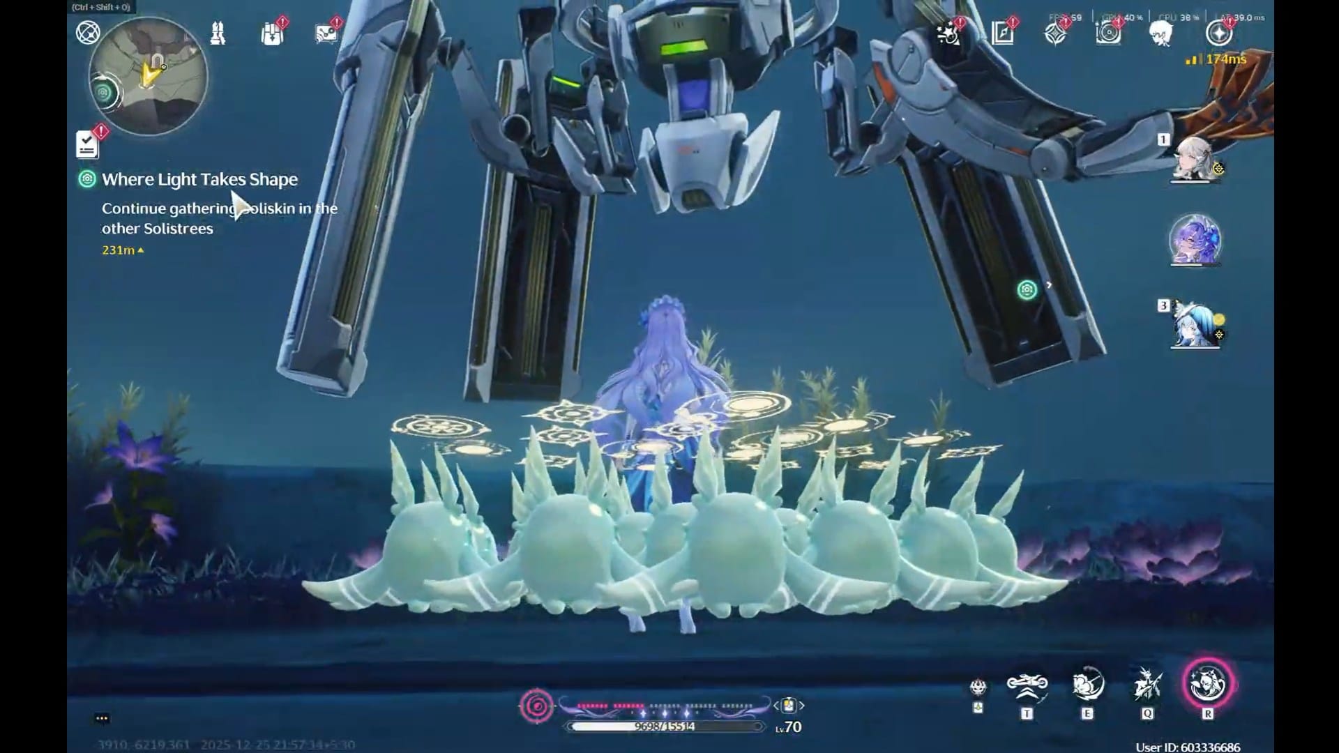 Wuthering Waves Where the Light Takes Shape: All Soliskins Locations, Rewards, and Shattergrid Wall Break