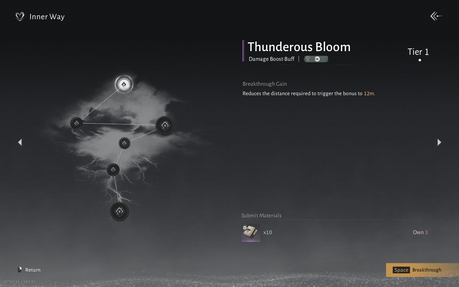 Thunderous Bloom Inner Way Guide - Where Winds Meet