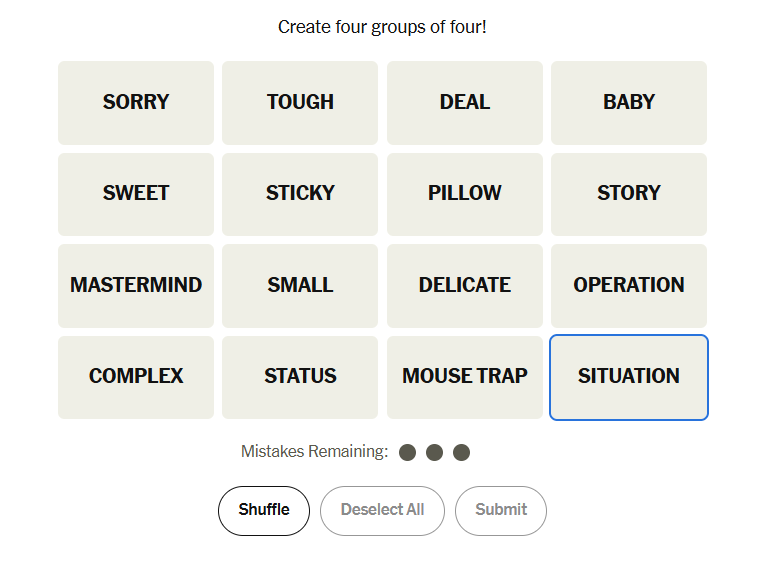 NYT Connections: 5 December 2025 Hints & Answers!