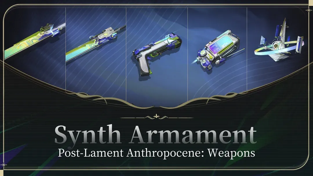 All New Weapons in Wuthering Waves 3.0: Synth Armament Series & Lynae's Weapons