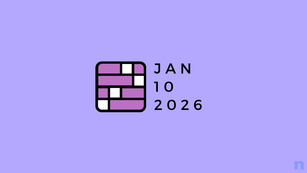 NYT Connections: 10 January 2026 Hints & Answers!