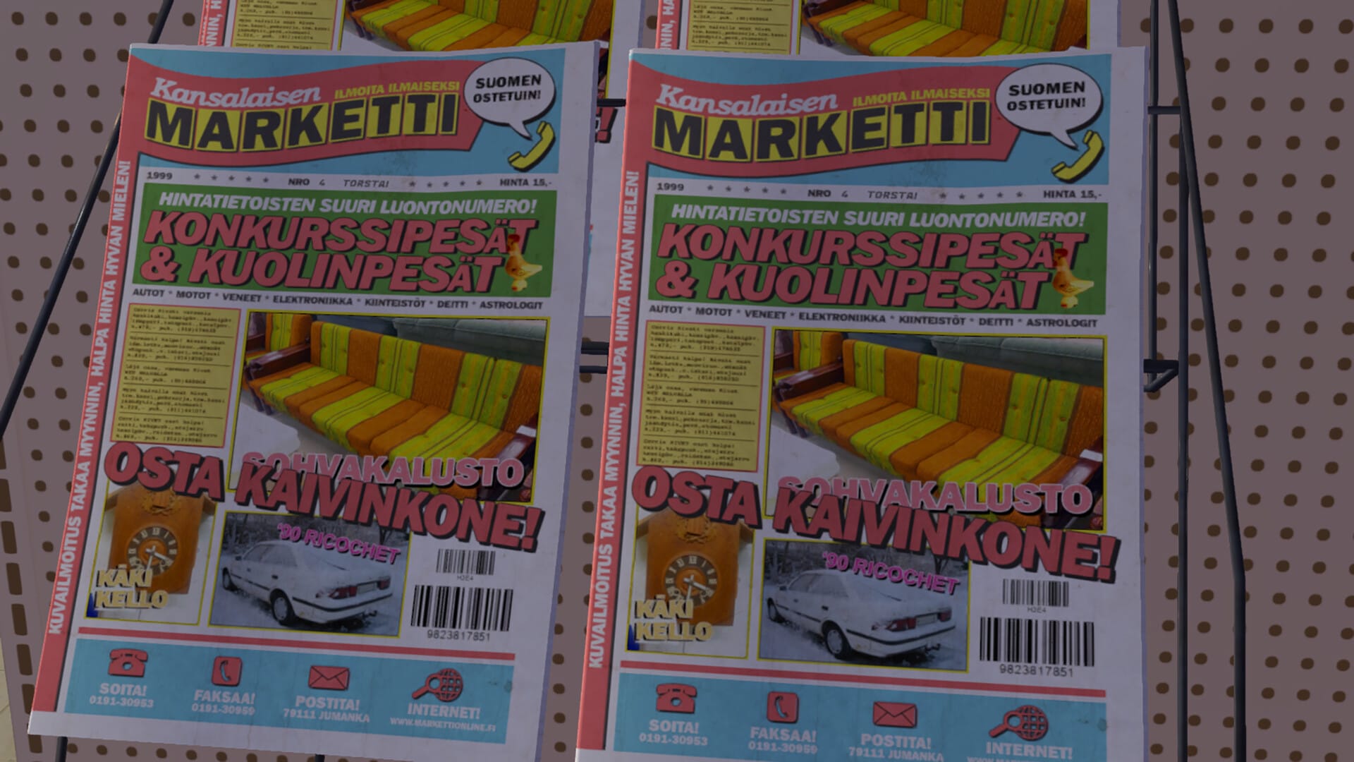 How to Get & Use Classifieds Magazine in My Winter Car