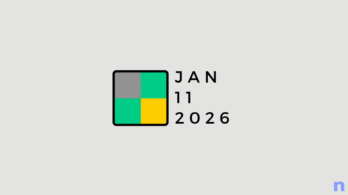 Quordle Hints and Answers: 11 January 2026