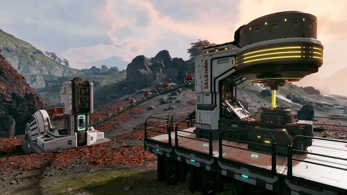 How To Set Up Auto Mining in StarRapture - Titanium Ore Extractor Guide