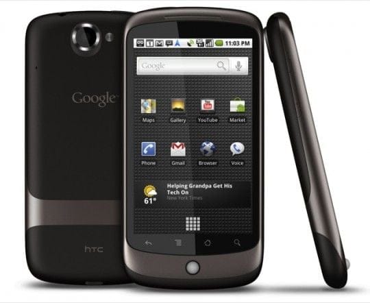 Korea gets Nexus One with Froyo via KT for 699,600 won ($577)