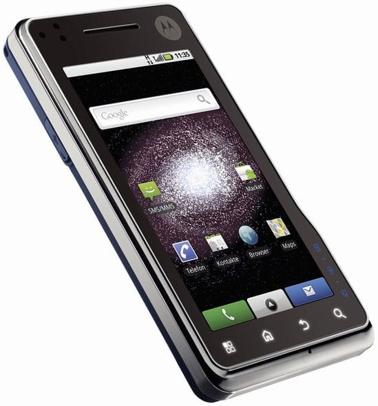 Germany Next Halt for Motorola Milestone XT720 Android 2.1 phone, this July