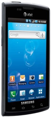 Samsung Captivate (modified Galaxy S) announced by AT&T