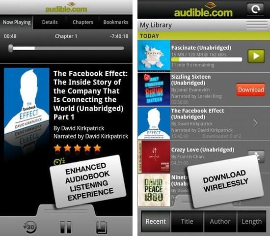 Audible for Android from Audible Inc is here for Audiobook Lovers!