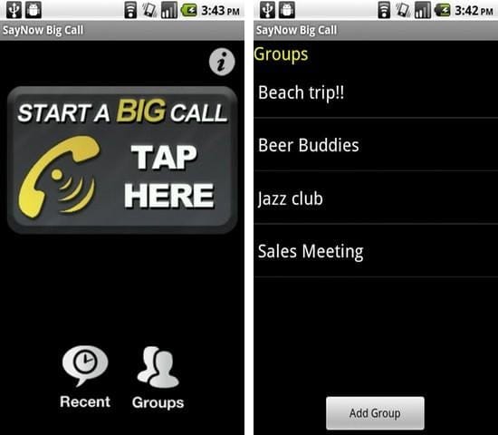 Big Call Android App makes It Damn Easy to Make a Conference Call!