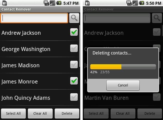 Remove Unwanted Contacts Easily With the Contact Remover Android App