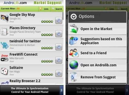 Discover New Apps with the Market Suggest Android App