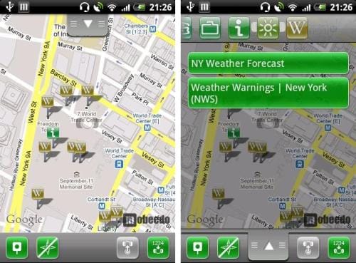 Mobeedo android app: Know Everything about your Location in One App