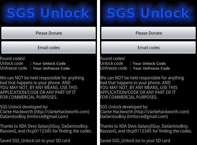 Unlock Samsung Galaxy S Within Clicks with an Unlocker App