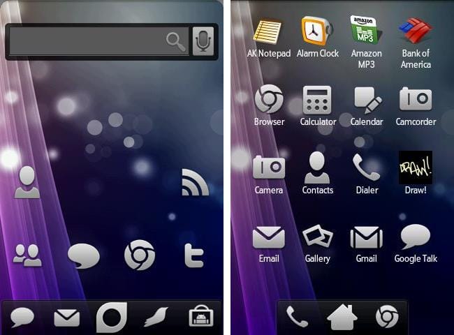 ADW Elegant Theme: Must Grab for Users of ADW Launcher Android App