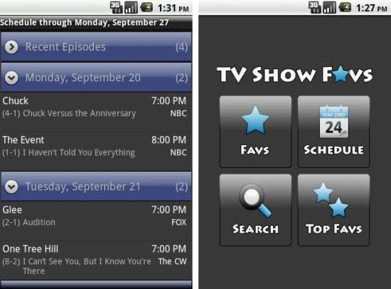 TV Shows Favs Android App: Track Your Fav TV Shows Right From Your Phone