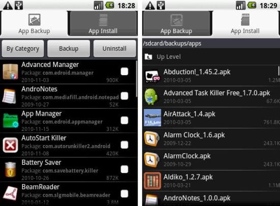 Application Manager Android App: Backup, install & uninstall apps with ease