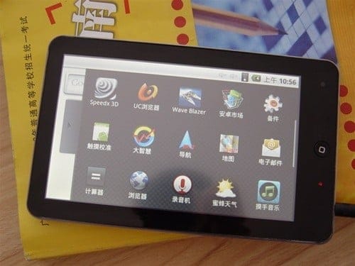 haipad ipad look alike android 2.1 tablet