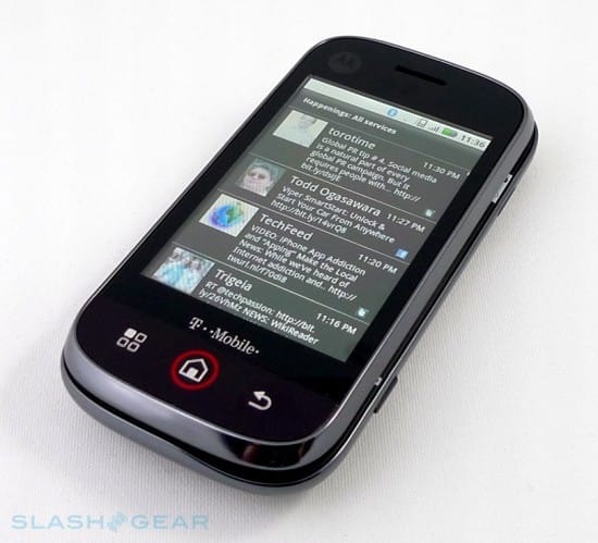 Motorola Cliq Android 2.1 Update