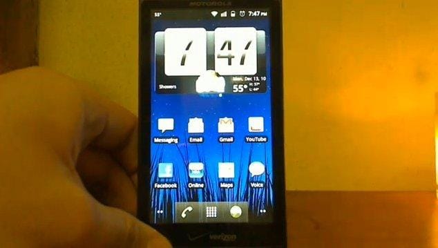 Is that Leaked Out Official Gingerbread ROM for Droid X? No!