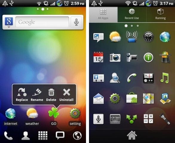 Go Launcher for Android: A New And Fresh Home Replacement App