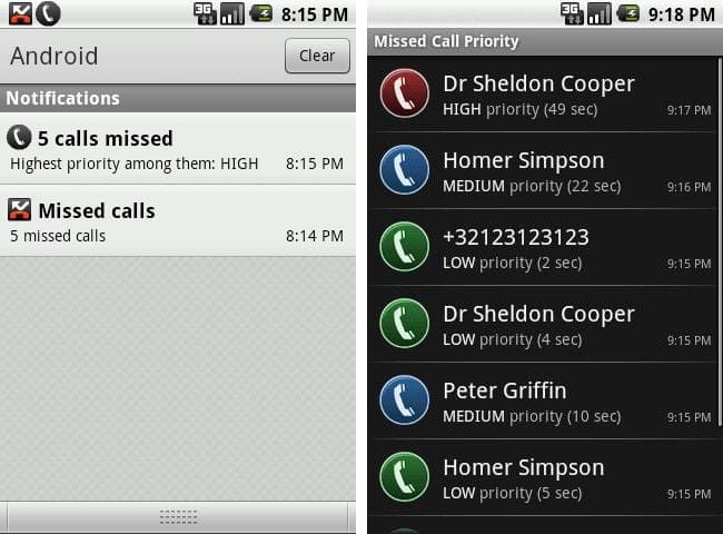 Missed Call Priority Android App: Refine Your Missed Call Alerts!