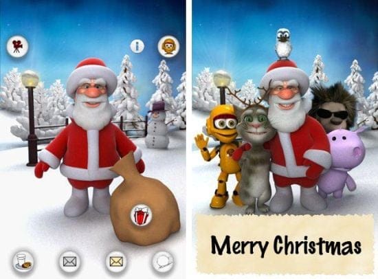 Talking Santa Android App: This Christmas, It’s Your Turn to Play with Santa!