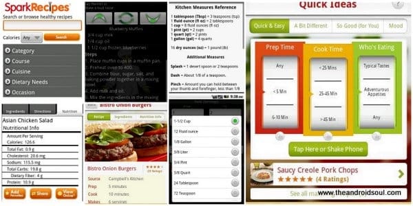 Best Android Apps for Cooking
