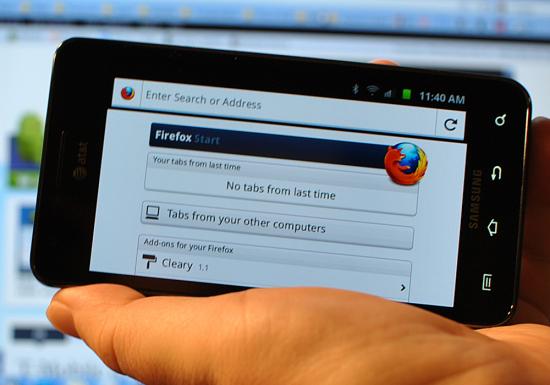 Firefox v7 for your Android Phone.