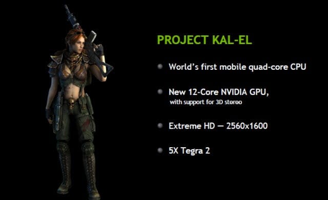 Nvidia Kal-El Quad-Core Processor Whitepaper Released