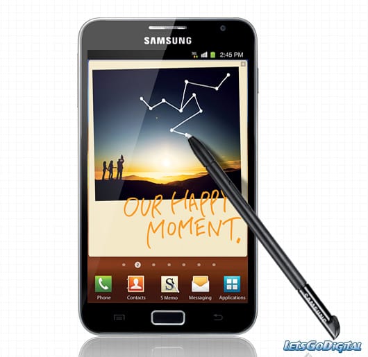 Samsung Galaxy Note Release Date: November 2011. Mark it on your Calendar!