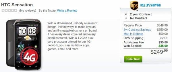 Cincinnati Bell launches HTC Sensation for $250 with 2-year contract