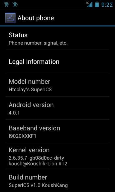 Android 4.0 Custom ROM for Nexus S ─ Super ICS