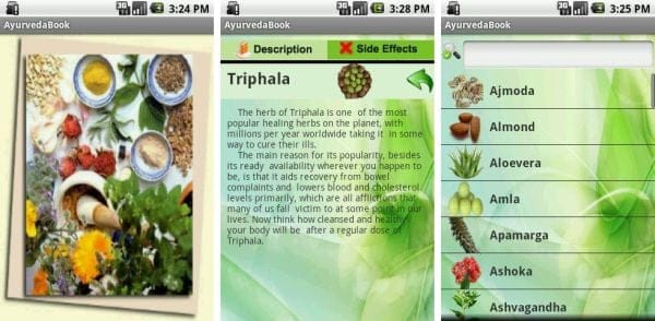 Learn the Ancient Secrets Of 50 Different Herbs with AyurvedaBook Android App