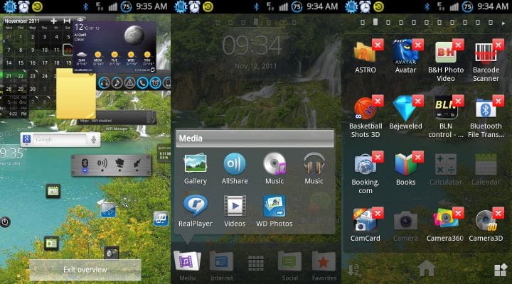 Xperia Arc’s Launcher App Customized for Galaxy S2