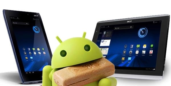 Ice Cream Sandwich for Acer Iconia A500. Thanks to Developer thor2002r0