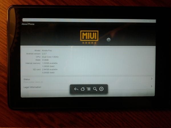 Install MIUI on the Kindle Fire