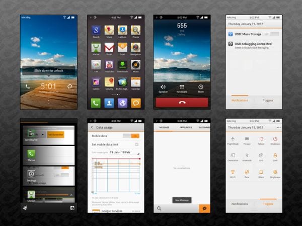 MIUI 4 for Desire HD Available. Runs on Android 4.0.3