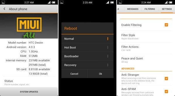 Install MIUI v4 on HTC Desire