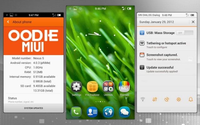 MIUI 4 for Nexus S — Install Guide