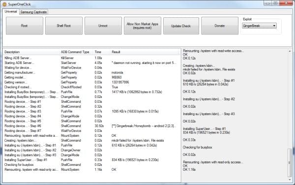 Root LG Nitro HD with SuperOneClick Root Tool