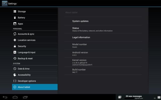 Update Motorola Xoom ( US Wi-Fi Only) to Ice Cream Sandwich Manually [Official]