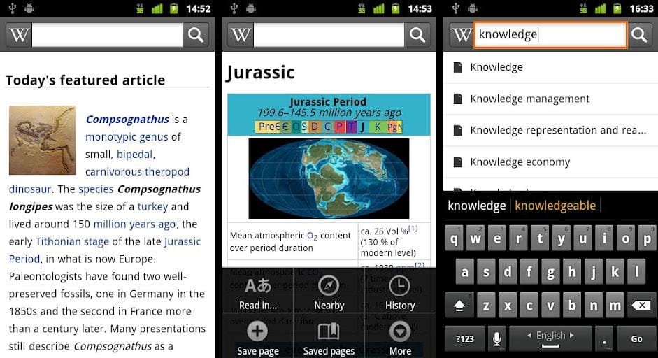 Official Wikipedia App for Android is here