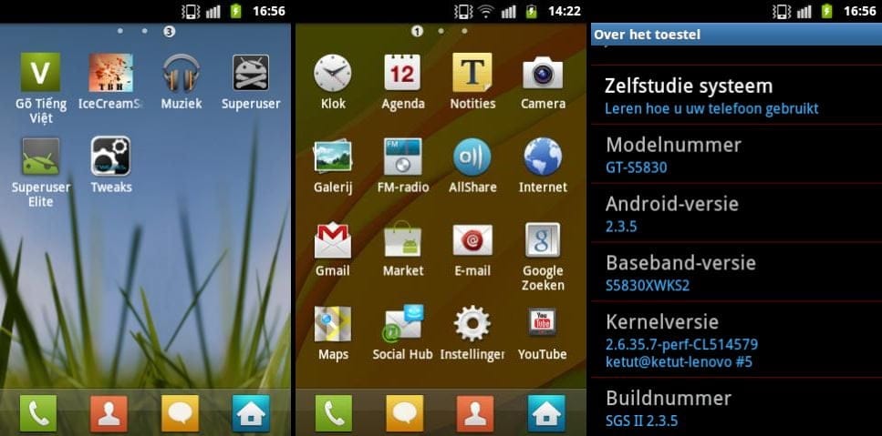 Get Galaxy S2 Looks on Your Galaxy Ace S5830 Using ‘sGs II’ Custom Rom