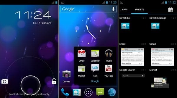 AOSP Android 4.0 ROM for Galaxy S: Codename Android