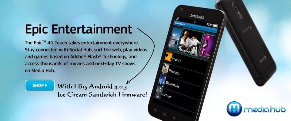 How to Install FB15 Ice Cream Sandwich Firmware on Epic 4G Touch