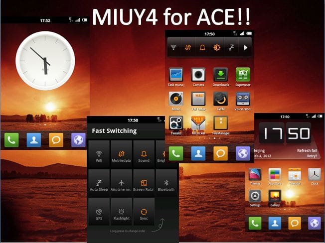 Galaxy Ace gets MIUI 4. All Thanks to Team Adreno!